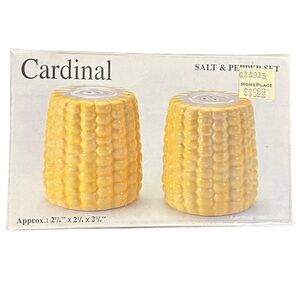New Corn On The Cob Salt & Pepper Shaker Set